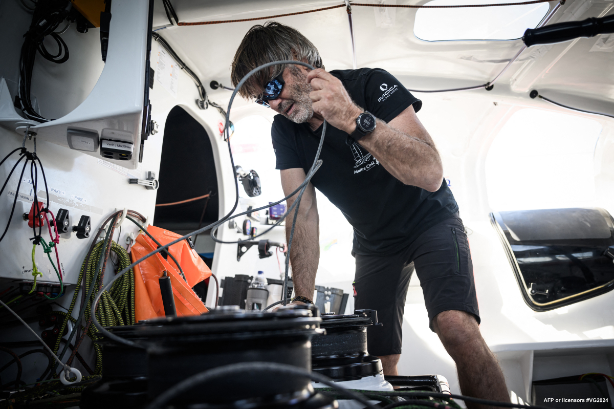 Vendée Globe 2024 abandon de Yannick Bestaven avaries en série