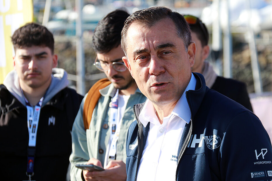 Alain Leboeuf, président du Département de la Vendée et de la Saem Vendée