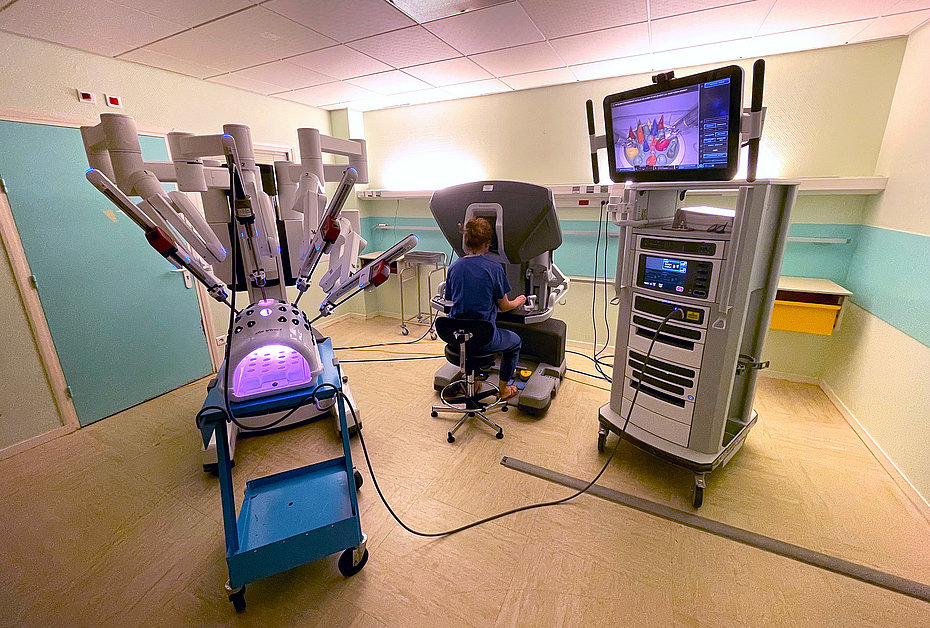 Le robot chirurgical du CHD