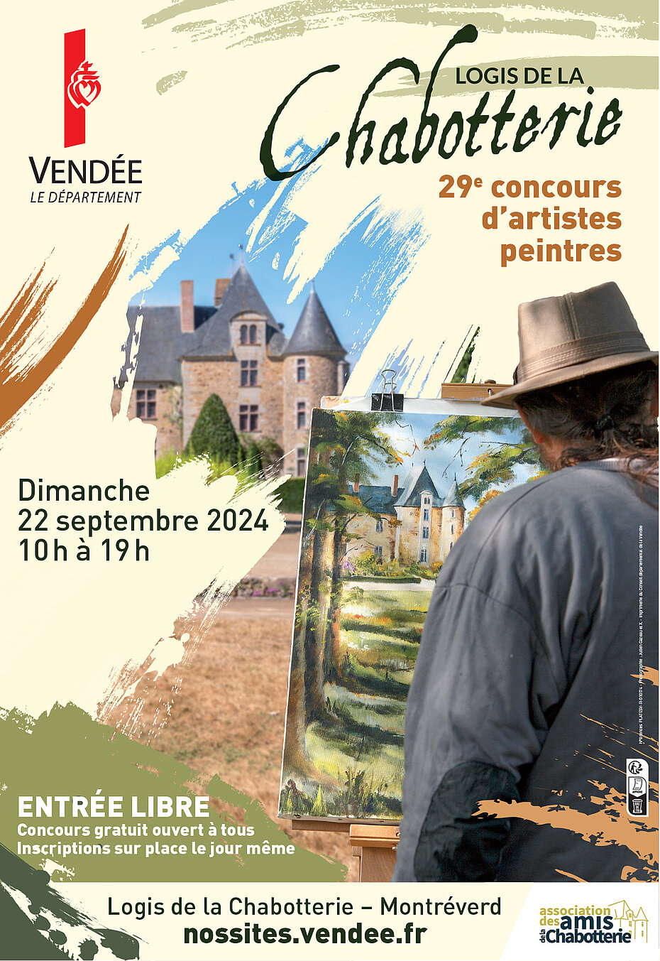 Affiche Concours artistes peintres