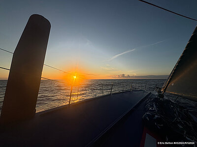 Image de bord d'Éric Bellion