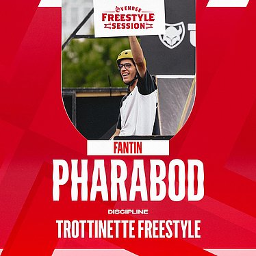 Fantin Pharabod, trottinette freestyle