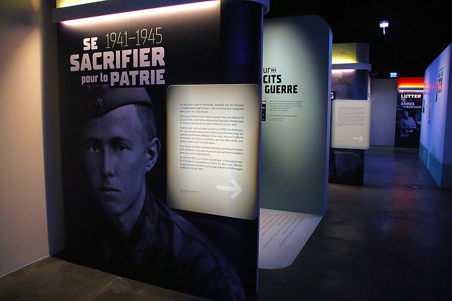 Exposition Soljenitsyne à l'Historial de la Vendée