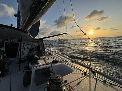 Deux semaines en mer pour les skippers du Vendée Globe.