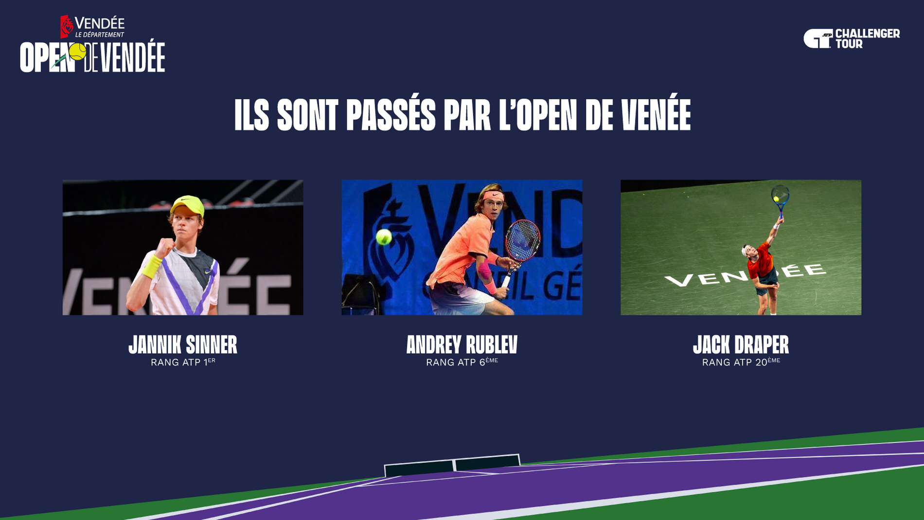 Les meilleurs joueurs sont passés par l'Open de Vendée