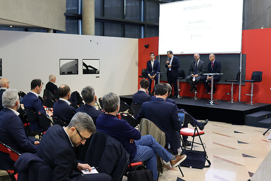 Alain Leboeuf en colloque sur la décarbonisation des navires