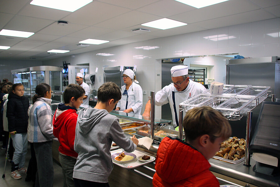 Restauration scolaire dans les collèges