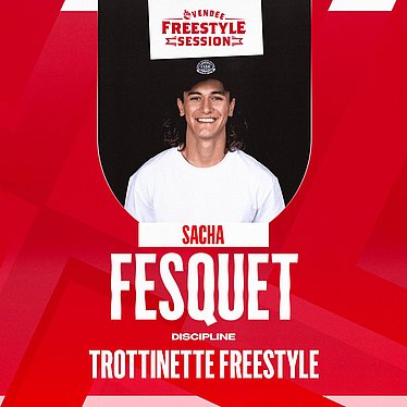Sacha Fesquet, trottinette freestyle